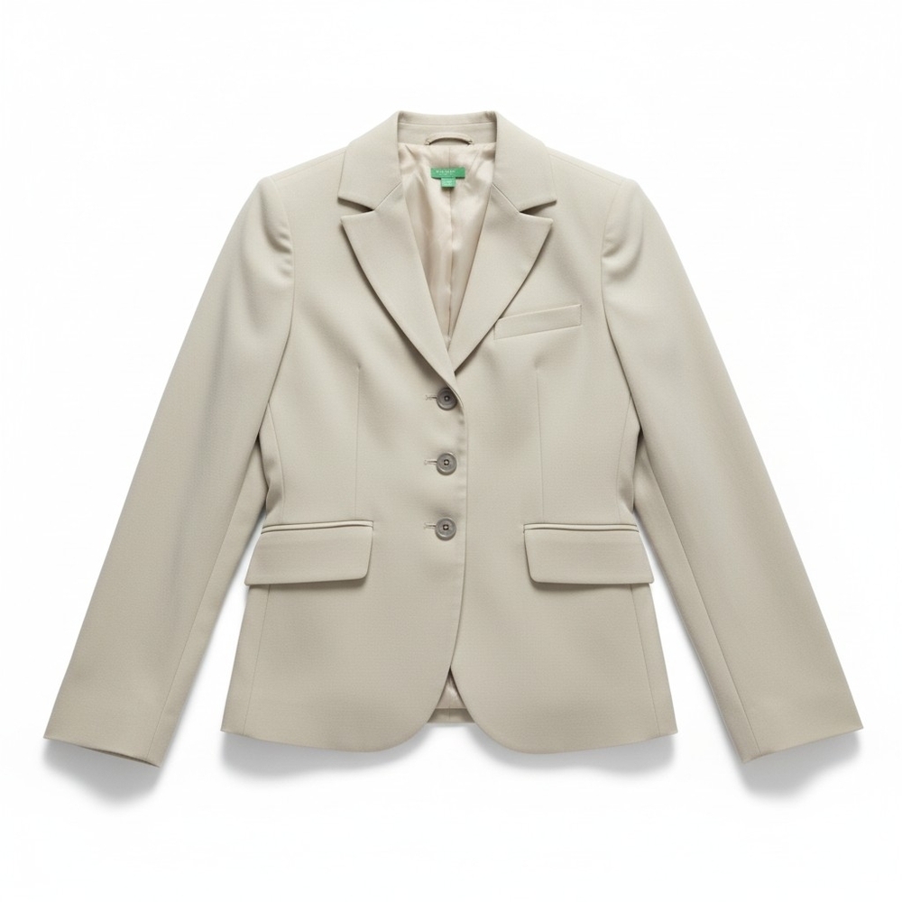 LIKE NEW United Colors of Benetton Three-Button Blazer, Size IT 38/US 2